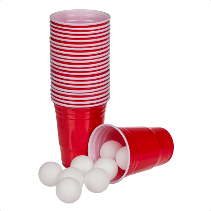 Image du produit Magni Jeu à boire Beer Pong avec 15 balles et 22 gobelets