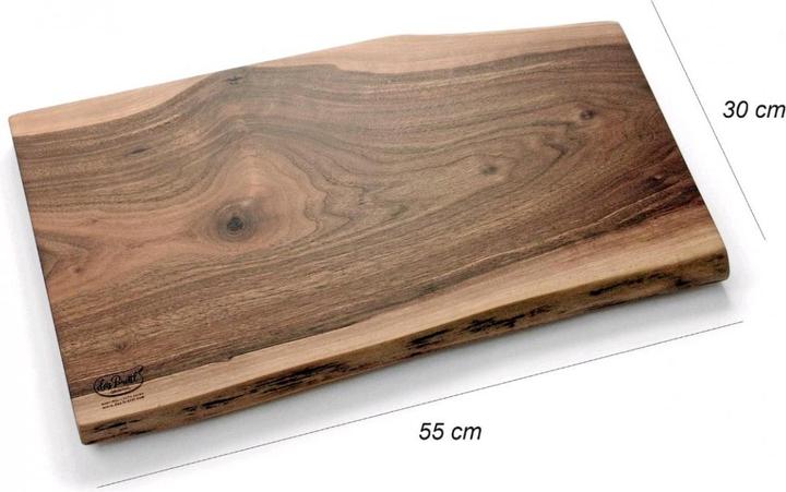 Actual product image Das Brettl Tramin 55 walnut chopping board