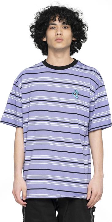 Actual product image Santa Cruz Mini Hand Stripe T-Shirt (S)