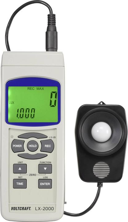Actual product image Voltcraft Luxmeter LX-2000 with data logger