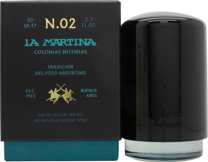 Immagine prodotto La Martina Eau de Cologne Intense Blue Gardenia 80ml per uomo e donna (Eau de cologne, 80 ml)