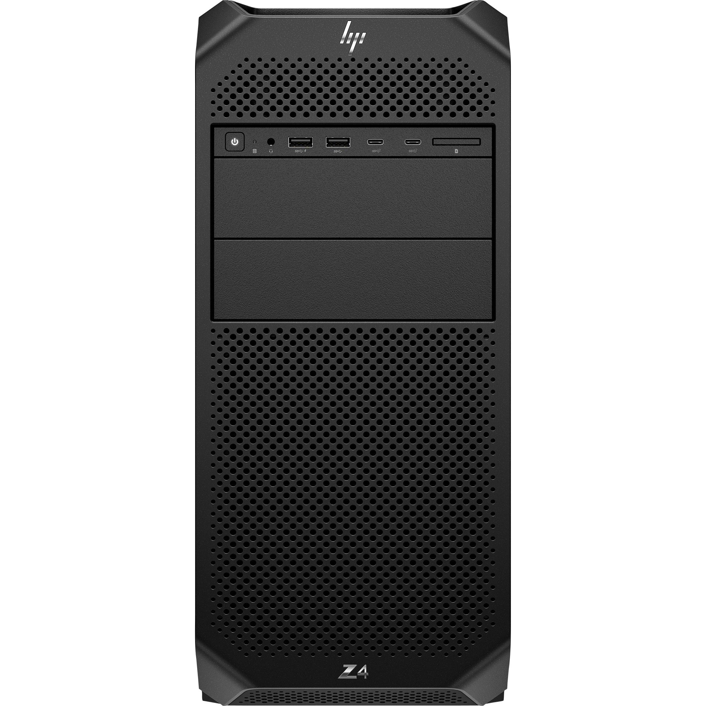 HP Z4 G5 (Intel Xeon W-2245, 64 GB, 1000 GB), PC, Schwarz