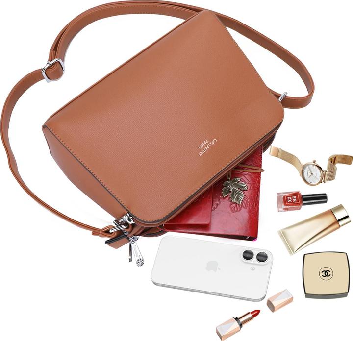 Actual product image Gallantry G-7432-2-BROWN Handtasche