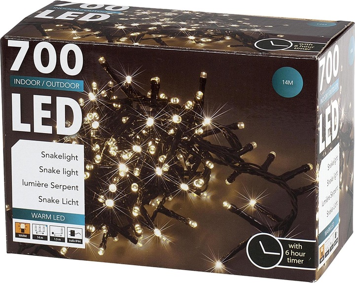 Produktbild Svenska Living LED-Lichterkette 700 LEDs warm 14m (0.20 m)