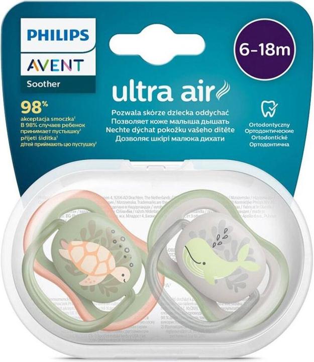 Produktbild Philips Avent Avent Ultra air 2pcs 6- 18 m Junge (2 x, 6 - 18 Monate)