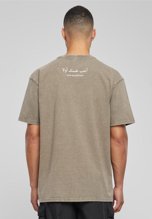 Produktbild Merchcode Love Yourself First Acid Washed Heavy Oversize Tee - 105781 (XS)
