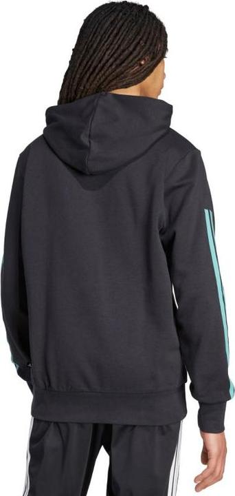 Produktbild Adidas Herren-Sweatshirt mit farbigem Schriftzug, schwarz (L)