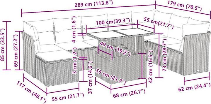 Produktbild vidaXL Callen