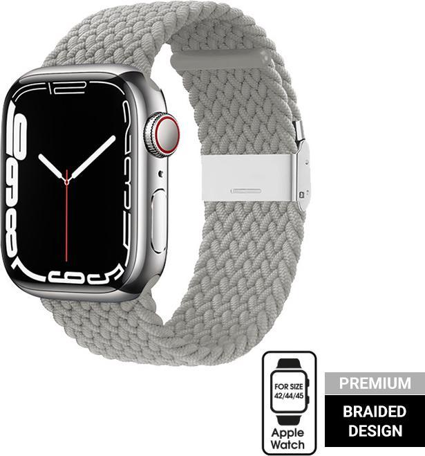 Produktbild Crong Wave Band – Geflochtene Armbänder für Watch 42 (Edelstahl, Polyesterfasern)