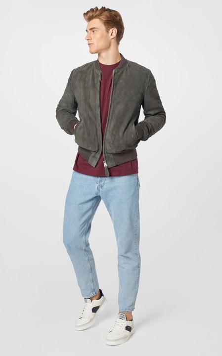 Immagine prodotto Schott Nyc Giacca bomber in pelle scamosciata (M)