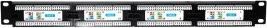 Produktbild Netrack 104-06 patch panel 19 24-jungtys cat. 6 UTP, with shelf (U/UTP, CAT6, 0.10 m)