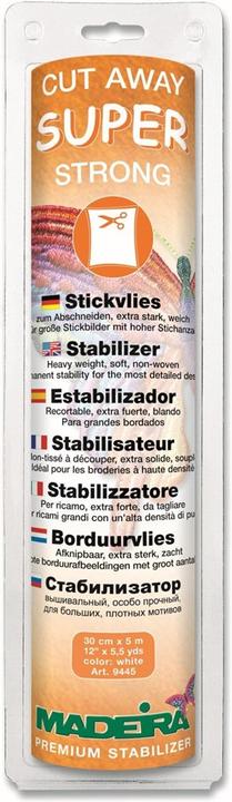 Madeira Stickvlies Cut Aways Super Strong
