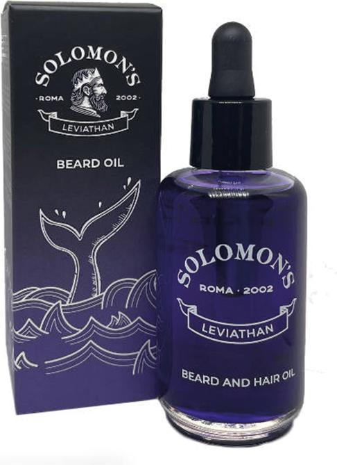 Actual product image Solomon's Beard Leviathan Beard and Hair Oil (50 ml)