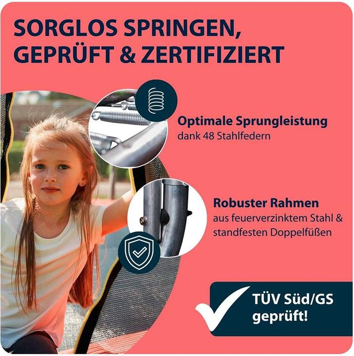 Actual product image Hudora Fantastic Trampoline 250V (250 cm)