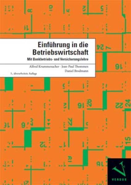 Produktbild Einführung in die Betriebswirtschaft (Deutsch, Jean-Paul Thommen, 2016)