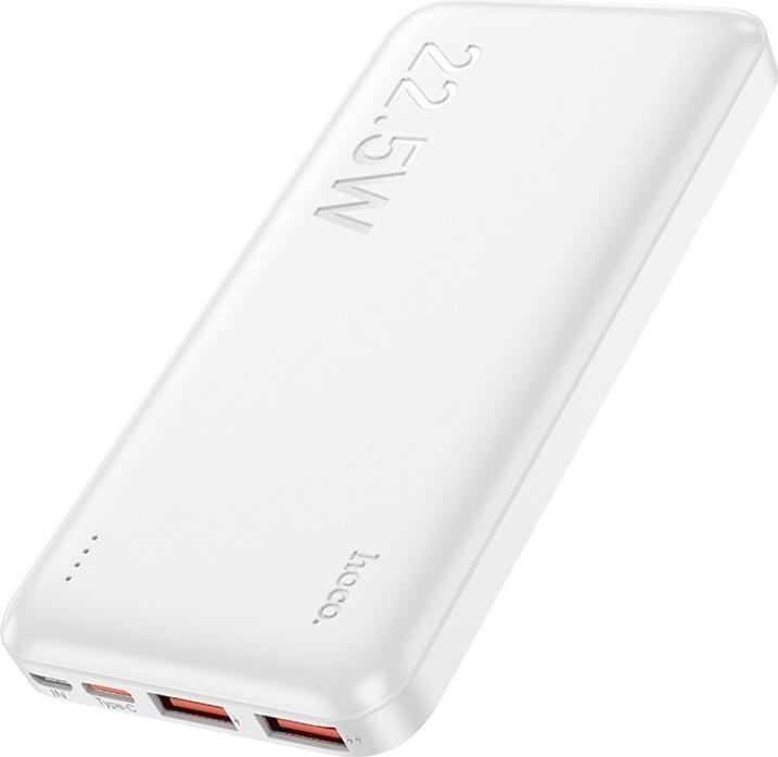 Actual product image Hoco J101, 10000mAh, 22.5W, QC + PD, Weiss (10000 mAh, 22.50 W)
