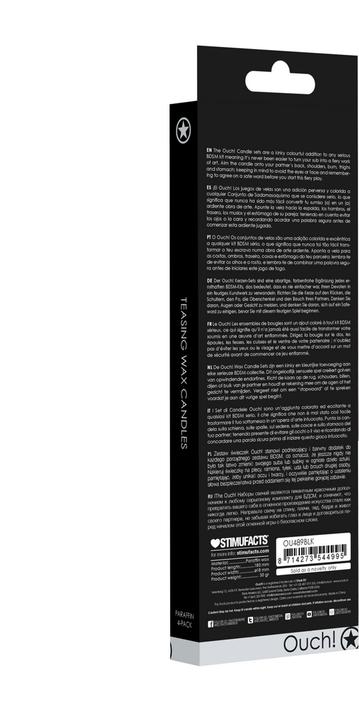 Produktbild Ouch! Teasing Wax Candles Large - Parafin - 4-pack