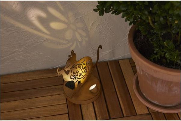 Actual product image Star Trading Solar Decoration Oxicat