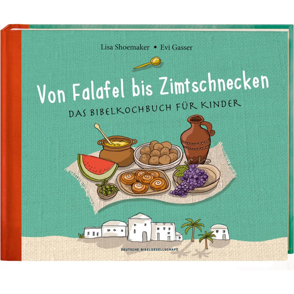 Von Falafel bis Zimtschnecken, Kinderbücher von Evi Gasser, Lisa Shoemaker