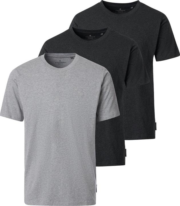 Produktbild Casamoda 3er Pack Basic T-Shirt (3XL)
