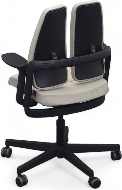Produktbild Sitag Bürostuhl SitagXilium DuoBack swissmade mit 4D Armlehnen, Beige, Neu (46 - 60 cm)