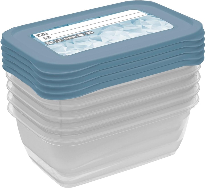 Produktbild keeeper Gefrierdosen-Set Mia "Magic Ice", 5x 0,5 Liter (0.50 l)
