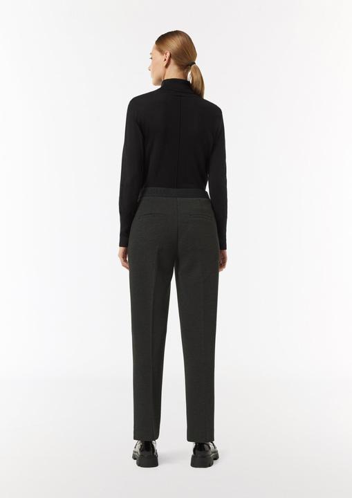 Image du produit Comma Hose Elastische Jersey-Hose mit Bügelfalte (40)