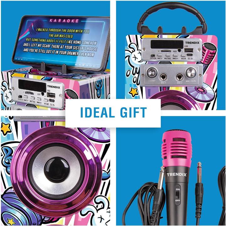 Produktbild Xtrem Karaoke-Maschine für Kinder mit Mikrofonen