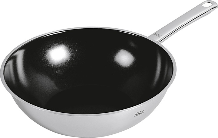Actual product image Silit Wuhan (28 cm, Wok, Stainless steel)