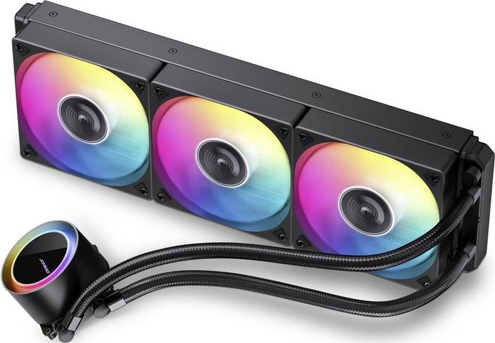 Actual product image Jonsbo TG-360 AiO Wasserkühlung, ARGB - 360mm, schwarz (120 mm)