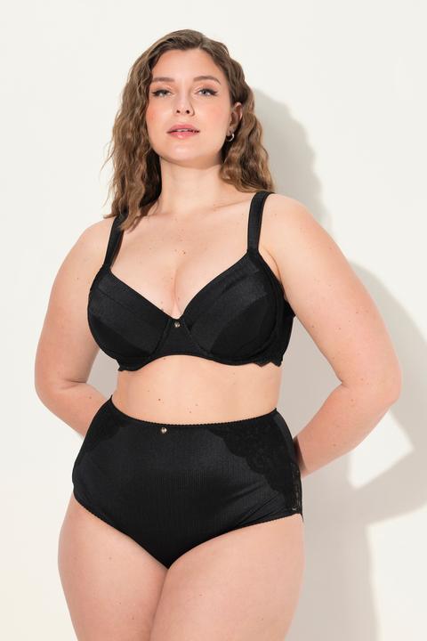 Produktbild Ulla Popken Bügel-BH, Softschalen, Satin, Spitze, Cup B - F (95 E)