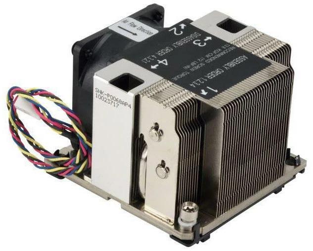 Actual product image Supermicro 2u Active Cpu Heat Sink (64 mm)