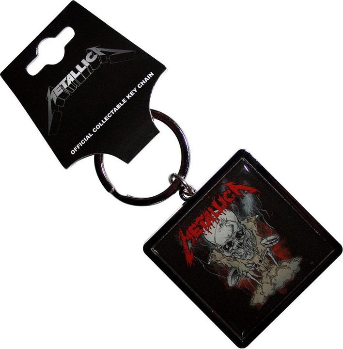 Actual product image Metallica Skeleton Poster Keyring