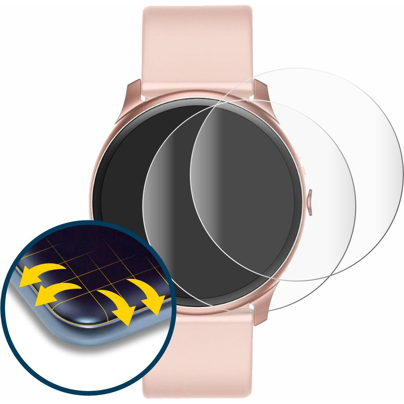 Thumbnail - BROTECT Fullscreen Schutzfolie Displayschutz Folie Klar Transparent, Smartwatch Schutzfolie, Transparent