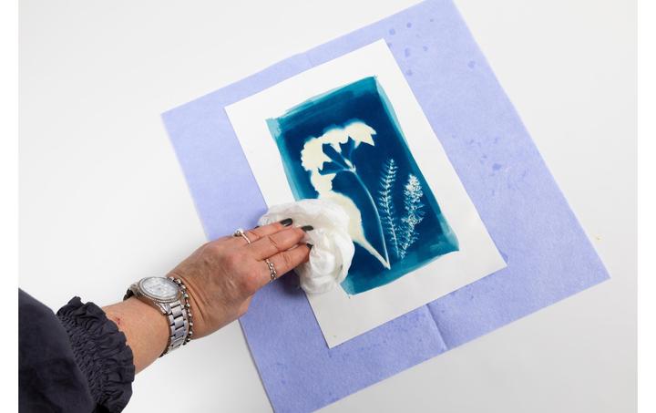 Actual product image Creativ Company Cyanotype