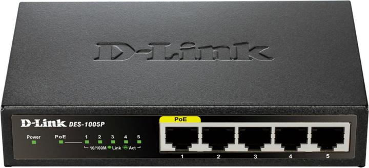 Productafbeelding D-Link DES-1005P/E (5 ports)