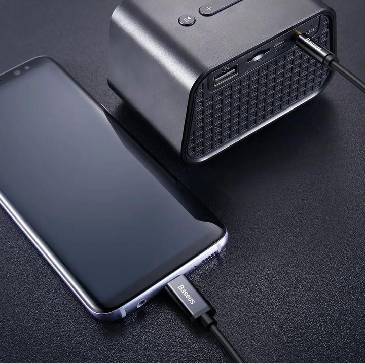 Immagine prodotto Baseus 3,5 mm USB C (1.20 m, Connettore da 3,5 mm (AUX))