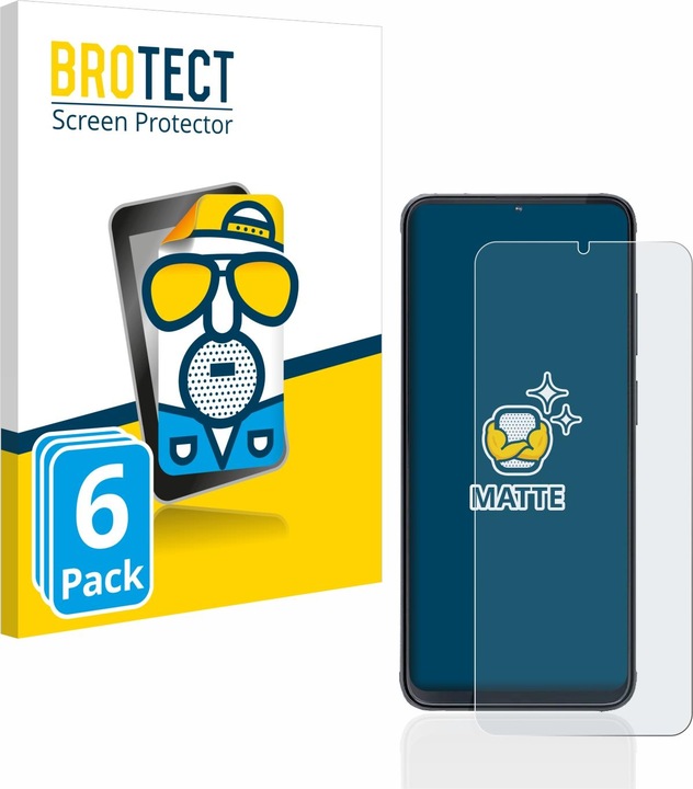 Produktbild BROTECT Entspiegelungs-Schutzfolie Displayschutz Matt (6 Stück, Cubot X70)
