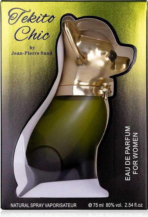 Immagine prodotto Accentra Eau de Parfum für Frauen Tekito Chic in Hunde-Form (Eau de parfum, 75 ml)