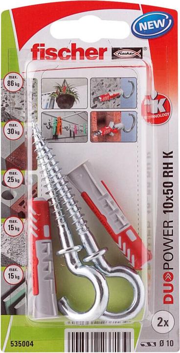 Image du produit Fischer DuoPower 10x50 RH K (2 pcs)