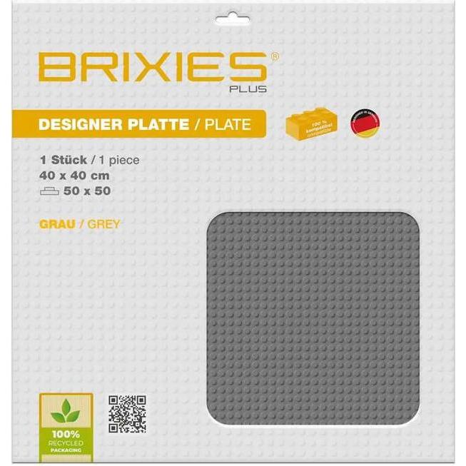 Thumbnail - Brixies Bauplatte 50x50 Basic grau