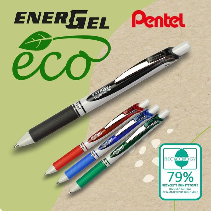 Actual product image Pentel EnerGel Eco (Blue, 1x)
