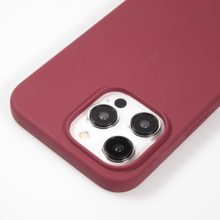 Produktbild PhoneLook Hülle Soft Touch Bordeaux (Apple iPhone 15 Pro)