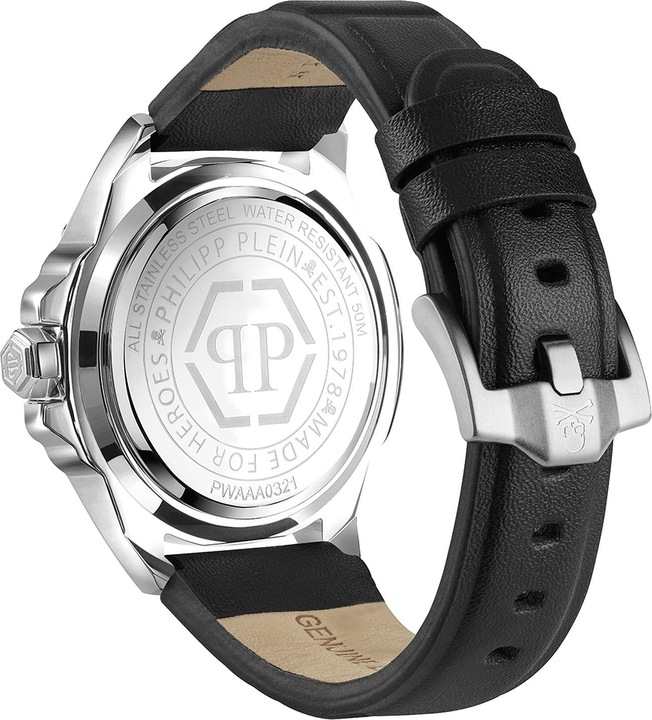 Immagine prodotto Philipp Plein PWAAA0321 The $kull Uomo 44mm 5ATM (Orologio da polso analogico, 44 mm)