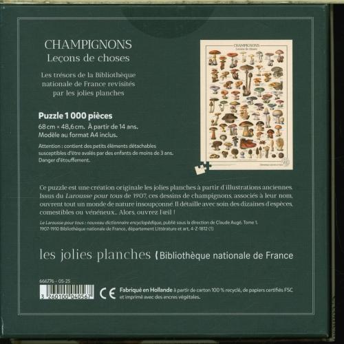Immagine prodotto Les Jolies Planches Funghi (1000 pezzi)