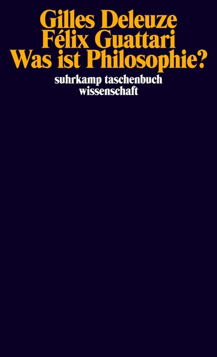 Produktbild Was ist Philosophie? (Deutsch, Gilles Deleuze, 2000)