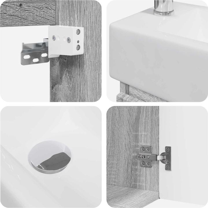 Actual product image vidaXL Badezimmer-Waschtisch (455 mm, 225 mm)