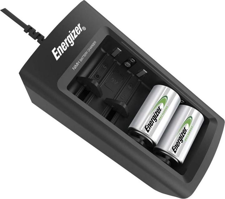 Produktbild Energizer Recharge Universal (1 Stk., D, 9V Block, AA, AAA, 2300 mAh, Ladegerät ohne Akku)