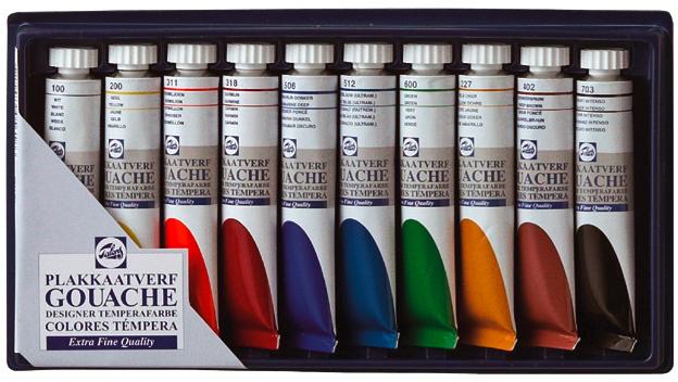 Productafbeelding Talens Gouache Extra Fine Quality Set 10x20ml (20 ml)