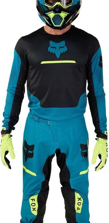 Image du produit Fox Jersey 24 Flexair Ical M Blu (L)